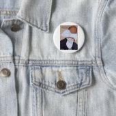 Badge Rond 5 Cm Citation Rumi "Obstacles De L'Amour" Sur Les Cadea (En situation)