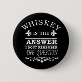 Badge Rond 5 Cm citations drôles de whiskey (Devant)
