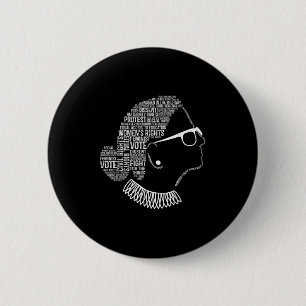 Badge Rond 5 Cm Citations Féminisme Droits des Femmes