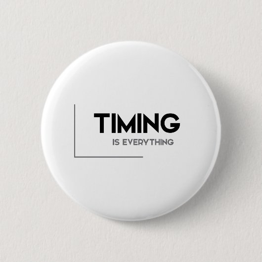 Badge Rond 5 Cm Citations MODERNES : la synchronisation est tout (Devant)