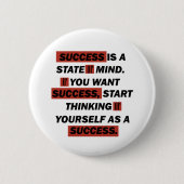 Badge Rond 5 Cm citations motivationnelles pour la réussite (Devant)