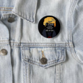 Badge Rond 5 Cm Citations terribles d'atout - les noirs (En situation)