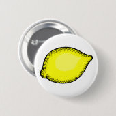 Badge Rond 5 Cm Citron géant (Devant & derrière)