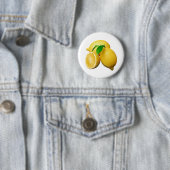 Badge Rond 5 Cm Citrons (En situation)