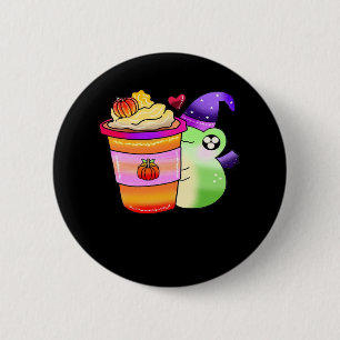 Badge Rond 5 Cm Citrouille magique Potion d'épices Dernier Lover