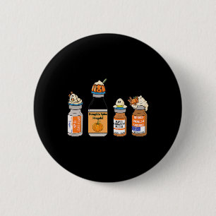 Badge Rond 5 Cm Citrouille Spice Propofol Ativan Versed Haldol Nur