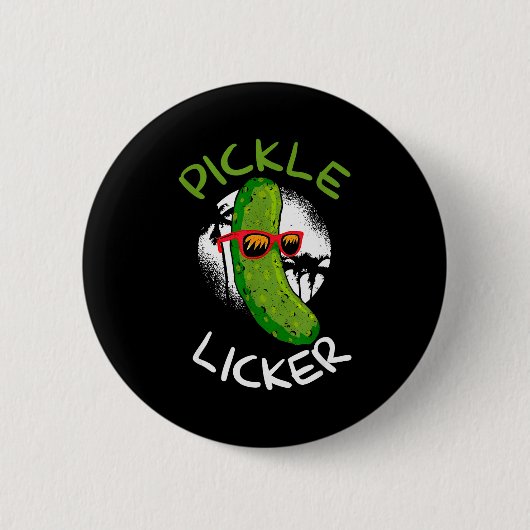 Badge Rond 5 Cm Ckle Licker Funny Cuber Daddy Joke Humorous (Devant)
