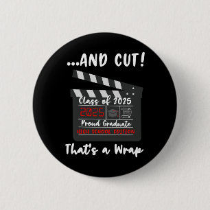 Badge Rond 5 Cm Cl De 2025 Graduation Funny Graduate Devis High Sc
