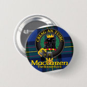 Badge Rond 5 Cm Clan de MacLaren (Devant & derrière)