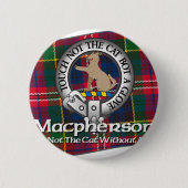 Badge Rond 5 Cm Clan de Macpherson (Devant)