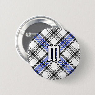 Badge Rond 5 Cm Clan Hannay Tartan