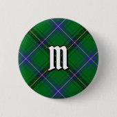 Badge Rond 5 Cm Clan Henderson Tartan (Devant)