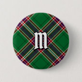 Badge Rond 5 Cm Clan MacFarlane Chasse moderne Tartan (Devant)