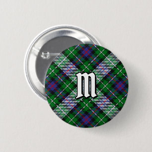 Badge Rond 5 Cm Clan MacKenzie robe Tartan Bouton