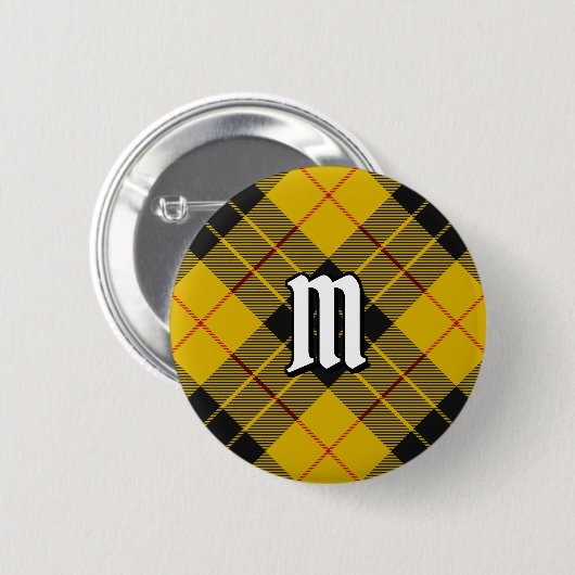 Badge Rond 5 Cm Clan Macleod de Lewis Tartan (Devant & derrière)