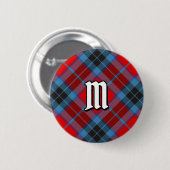 Badge Rond 5 Cm Clan MacTavish Tartan (Devant & derrière)