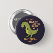 Badge Rond 5 Cm Clap II (Devant & derrière)