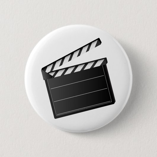 Badge Rond 5 Cm Clapet de film (Devant)