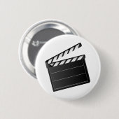 Badge Rond 5 Cm Clapet de film (Devant & derrière)