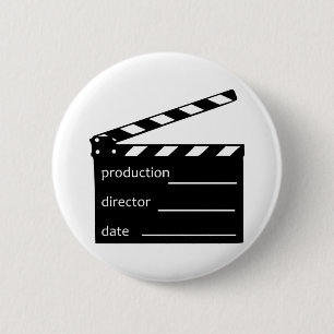 Badge Rond 5 Cm Clapet de film