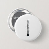 Badge Rond 5 Cm Clarinet (Devant & derrière)