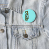 Badge Rond 5 Cm Clarinet asymétrique (En situation)