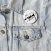 Badge Rond 5 Cm Clarinette d'amour (En situation)