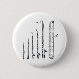 Badge Rond 5 Cm clarinettes