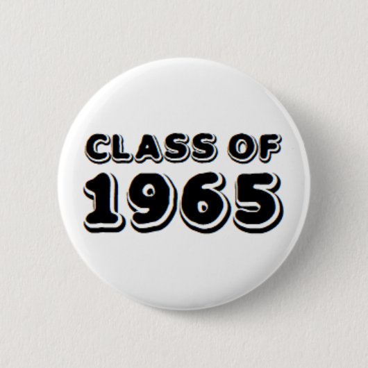 Badge Rond 5 Cm classe de 1965 (Devant)