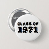 Badge Rond 5 Cm classe de 1971 (Devant & derrière)