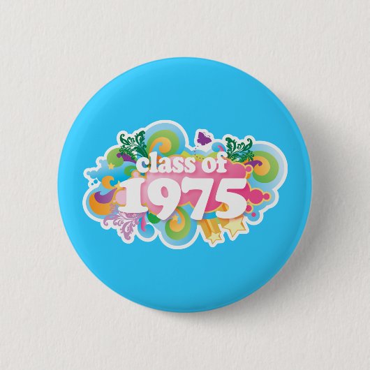 Badge Rond 5 Cm Classe de 1975 (Devant)