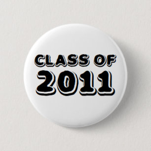 Badge Rond 5 Cm classe de 2011