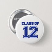 Badge Rond 5 Cm Classe de 2012 (Devant & derrière)