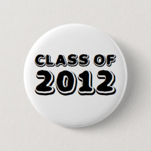 Badge Rond 5 Cm classe de 2012