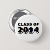 Badge Rond 5 Cm classe de 2014 (Devant & derrière)