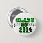 Badge Rond 5 Cm Classe de 2014 (Devant & derrière)