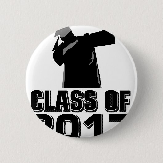 Badge Rond 5 Cm Classe de 2017 (Devant)