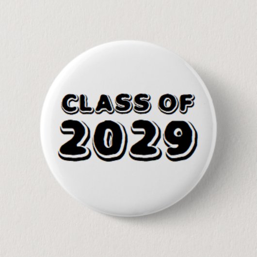 Badge Rond 5 Cm classe de 2029 (Devant)