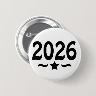 Badge Rond 5 Cm Classe d'étoiles de 2026