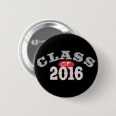 Badge Rond 5 Cm Classe du rouge 2016 (Devant & derrière)