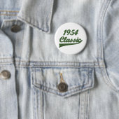 Badge Rond 5 Cm Classique 1954 (En situation)