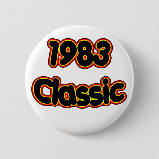Badge Rond 5 Cm Classique 1983