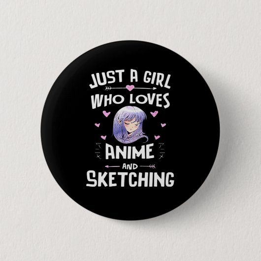Badge Rond 5 Cm Classique Peekabo Anime (Devant)