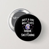 Badge Rond 5 Cm Classique Peekabo Anime (Devant & derrière)