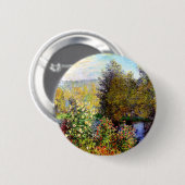Badge Rond 5 Cm Claude Monet A (Devant & derrière)