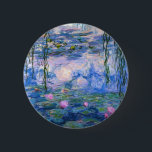 Badge Rond 5 Cm Claude Monet Water Lillies 1919<br><div class="desc">Titre : Water Lilies Artist : Claude Monet Année : 1919</div>