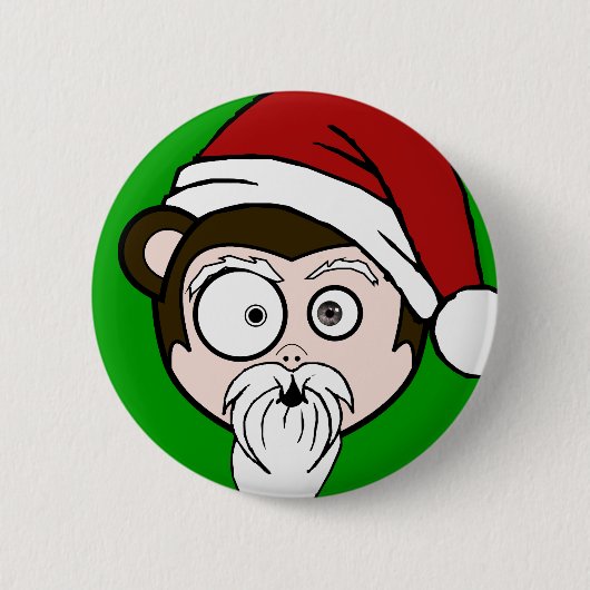 Badge Rond 5 Cm clause coco (Devant)