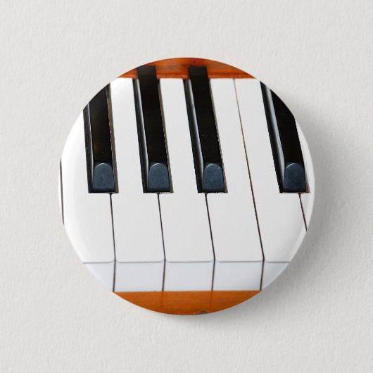 Badge Rond 5 Cm Clavier (Devant)
