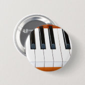 Badge Rond 5 Cm Clavier (Devant & derrière)