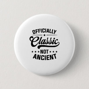 Badge Rond 5 Cm Clic officiel, pas Débardeur ancien_1